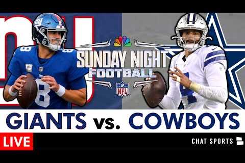Giants vs. Cowboys LIVE Streaming Scoreboard, Free Play-By-Play, Highlights &amp; Stats | NFL Week 1