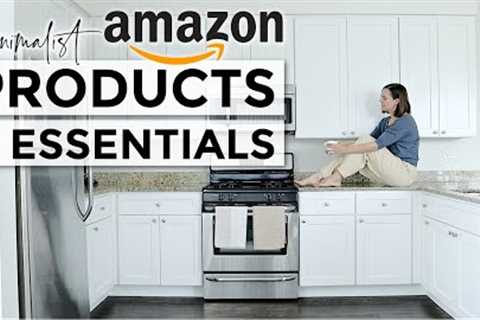 20 Amazon Products I CAN'T LIVE WITHOUT (as a Minimalist) | saving money + minimalism