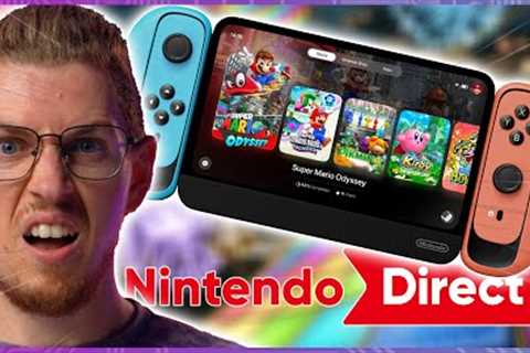 Nintendo Switch 2 Direct Next Week?!