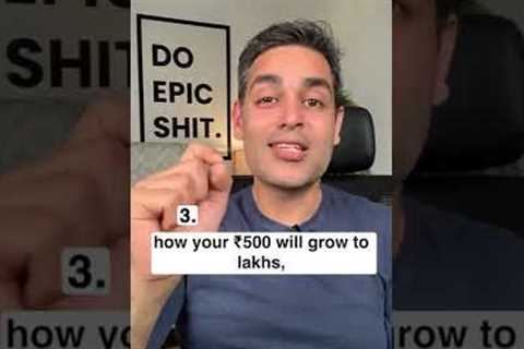 START INVESTING IN YOUR 20s - 3 WAYS | Ankur Warikoo #shorts