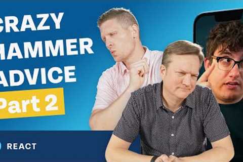 Financial Advisors React to Caleb Hammer's CRAZIEST Financial Audits! (Part 2)