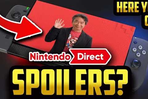 Nintendo Direct This Week?  Switch 2 Update!