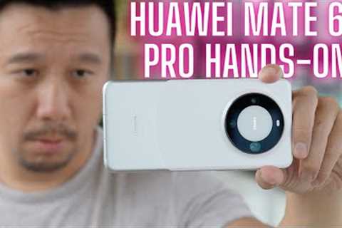 Huawei Mate 60 Pro Hands-On: The Phone That Escalates US/China Tension