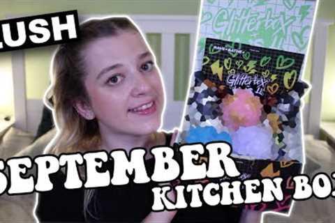 LUSH KITCHEN SEPTEMBER SUBSCRIPTION BOX 🛁📦 | 2023 • Melody Collis