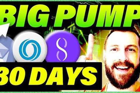 These 3 Alts will Pump HARD within 30 days of Bitcoin's Rally