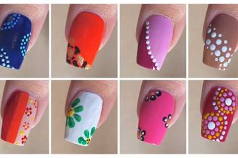 10 Easy and beautiful nail art designs for beginners || New nail art ideas you can create at home