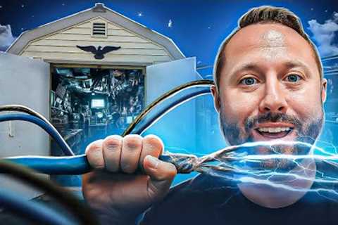 Building a Crypto Mining Shed | We have POWER!