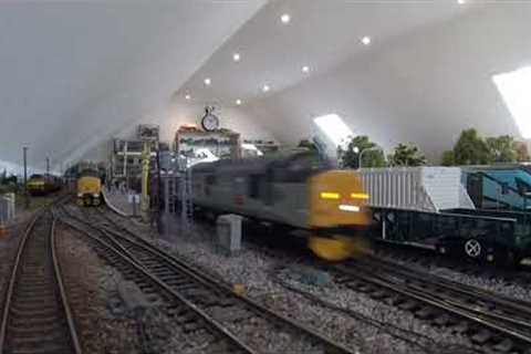 Large 40ft loft layout OO gauge model railway, update