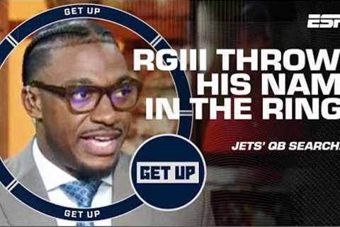 RGIII REVEALS whether he or even Tom Brady could play for the Jets 🍿 | Get Up
