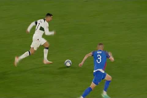 Cristiano Ronaldo vs Slovakia (08/09/2023) • English Commentary • Euro 2024 Qualifiers | HD 1080i