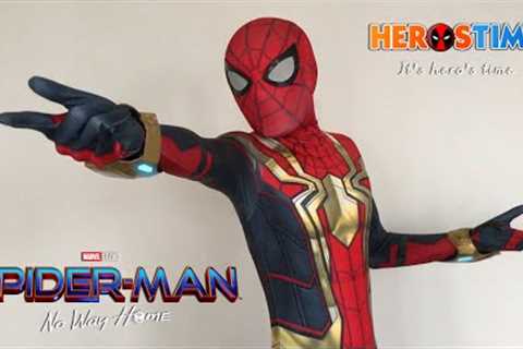 SPIDER-MAN NO WAY HOME INTEGRATED SUIT UNBOXING!! (NEW SUIT)
