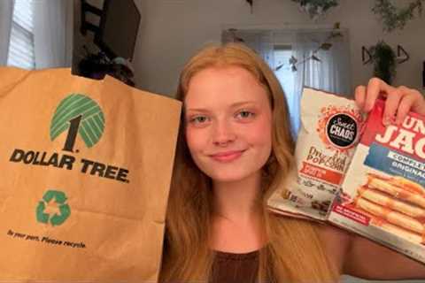 ASMR~DOLLAR TREE GROCERY HAUL 🛒💵