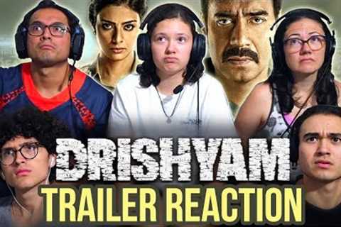 DRISHYAM Trailer REACTION! | Ajay Devgn | MaJeliv India | no one messes with family