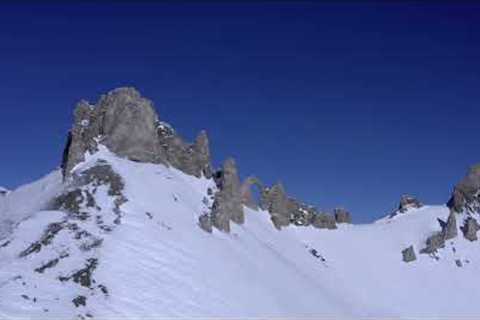 Winter relaxations. Relax drone video