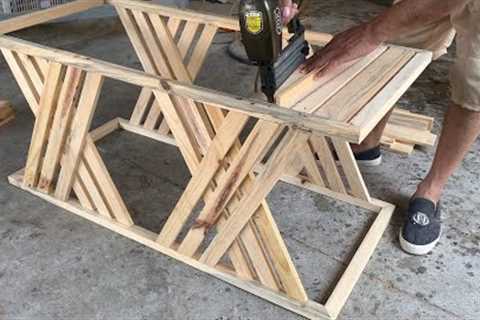 Easiest DIY Woodworking Projects Ideas - Rectangular Table with Simple but Elegant Design