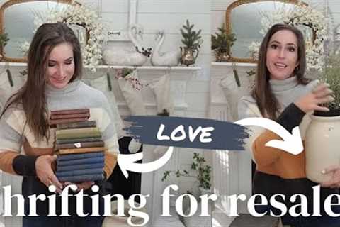 thrifting for resale • awesome thrift haul • shopping at the Goodwill bins • thrift with me