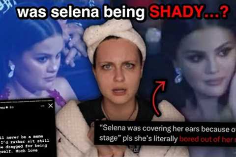 Selena Gomez Accused of Being RUDE at The VMA's...