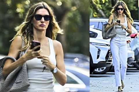 Gisele Bundchen Radiates Fabulousness During Monday Lunch Outing in Miami