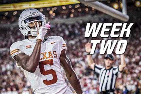 College Football Best Plays of Week 2 | 2023-24 ᴴᴰ