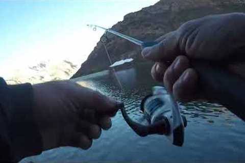 A little Saddlebag Lake Fishing at Sunrise (Off East Hwy120)