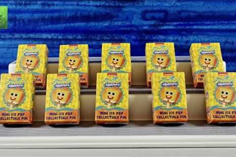 Spongebob Squarepants Mini Ice Pop Collectible Pin Unboxing | CollectorCorner