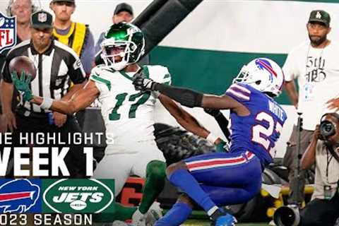 Buffalo Bills vs. New York Jets | 2023 Week 1 Game Highlights