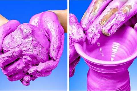 Mesmerizing Clay Pottery Tricks And DIY Ceramic Crafts