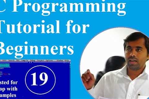 C Language Tutorial for Beginners  |#19 Nested For Loop