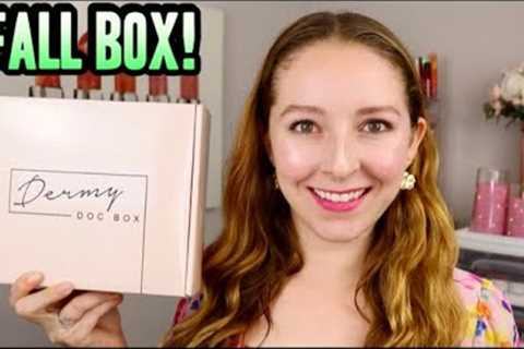Fall 2023 Dermy Doc Box Unboxing | Dermatologist Recommended Skin Care Subscription Box!
