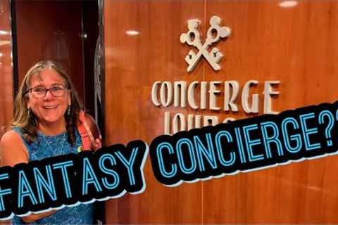 Embarkation Day - Checking Out Concierge Life on the Disney Fantasy