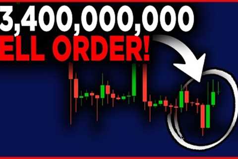 BITCOIN $3.4B SELL ORDER! [should we worry?]