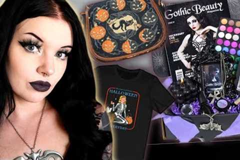Gothic Beauty Subscription Box + Crimson &amp; Clover Unboxing