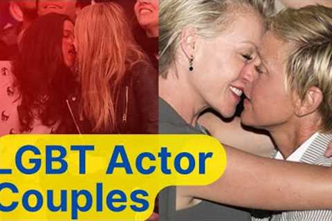 Hollywood actors same gender couples - who support LGBT Part 1