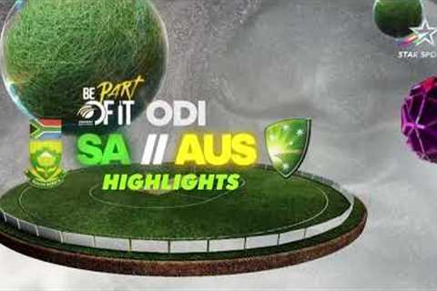 SA v AUS 3rd ODI | Markram's Century and South Africa Spinners Make It 2-1 | Highlights