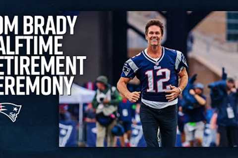 Thank You, Tom Brady Halftime Retirement Ceremony