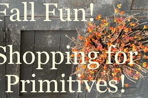 Fall Shopping! Two Wonderful Places Full of Antiques &amp; Primitives!
