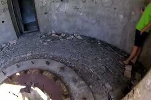 Exploring ABANDONED military tunnels and bunkers for artillery