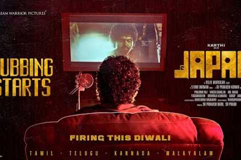 Voice of JAPAN | Dubbing Starts | Karthi, Anu Emmanuel, Sunil | GV Prakash | Raju Murugan