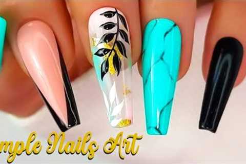 Nail Art Design #Shorts ❤️💅 Compilation For Beginners | Simple Nails Art Ideas Compilation #580