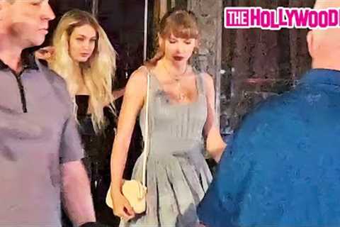 Taylor Swift, Ryan Reynolds, Blake Lively, Gigi Hadid, Cara Delevingne &amp; More Have Dinner In N..