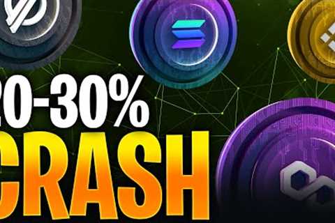 URGENT: Altcoin Market could see 30% DROP!