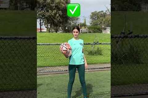 My Girlfriend Recreated my Football Skills 👀🤣