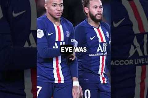 Kylian Mbappe Silent on Neymar's Departure From PSG 🤯⚽️ #football #neymar #shorts