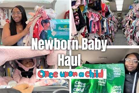 Once Upon A Child Newborn &amp; Toddler Baby Haul | $1 - $5 Items! Very Affordable Baby Clothes..