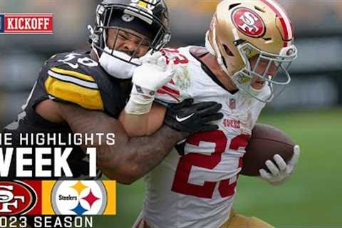 San Francisco 49ers vs. Pittsburgh Steelers Game Highlights | NFL 2023 Week 1