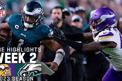 Minnesota Vikings vs. Philadelphia Eagles | 2023 Week 2 Game Highlights