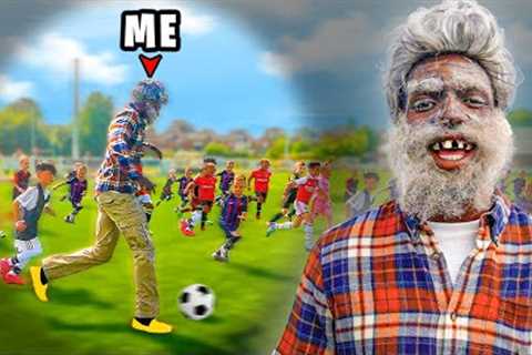 I Went Undercover As A 100 Year Old Pro Footballer