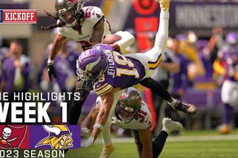 Tampa Bay Buccaneers vs. Minnesota Vikings Game Highlights | NFL 2023 Week 1