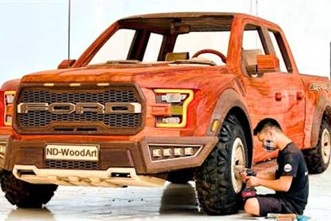 Building Ford F150 Raptor 2023 For My Father ( Real Sound )