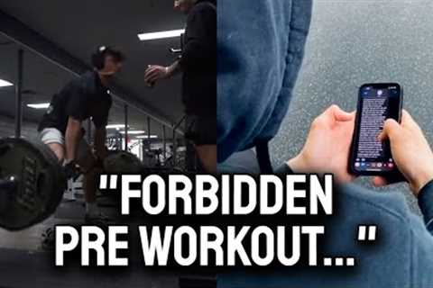 Using the Forbidden Pre Workout